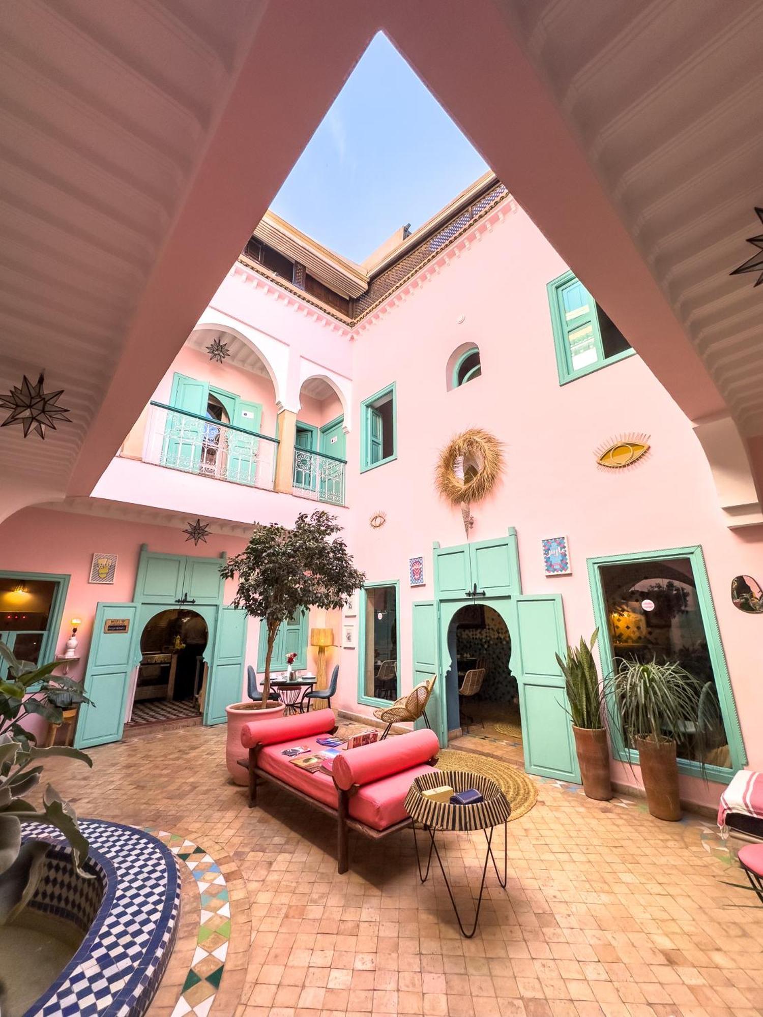 Riad Lauriers Blancs Марракеш Экстерьер фото