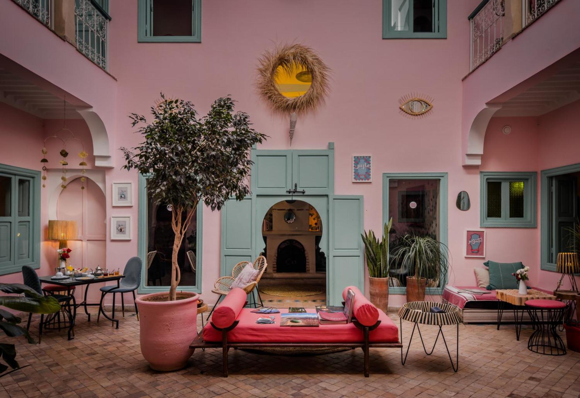 Riad Lauriers Blancs Марракеш Экстерьер фото