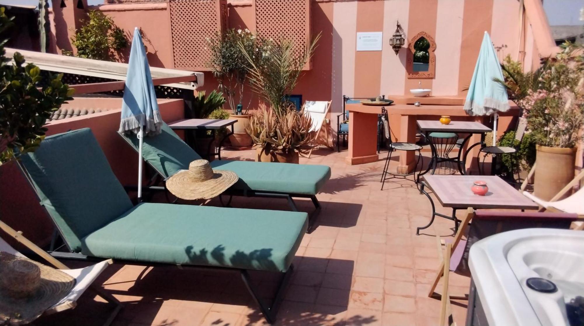 Riad Lauriers Blancs Марракеш Экстерьер фото